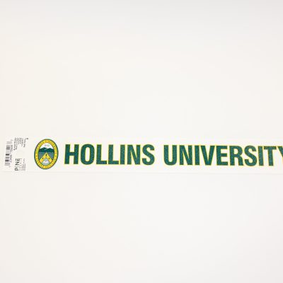 Hollins Univ Bumper White